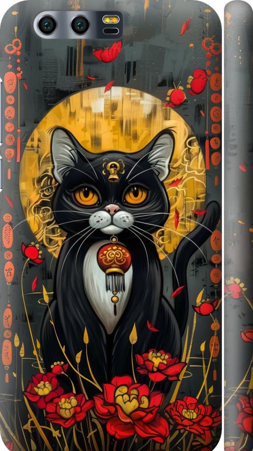 Чехол на Huawei Honor 9 China Cat (6134m-998-42517) Чехол на Huawei Honor 9 China Cat (6134m-998-42517)
