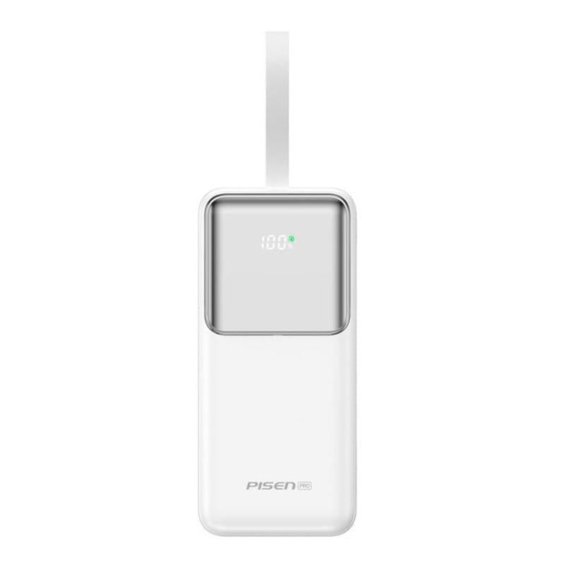 Повербанк Pisen Quick 27000 mAh 65W TP-D126 Smart Chip Quick Charging White (2985987332)