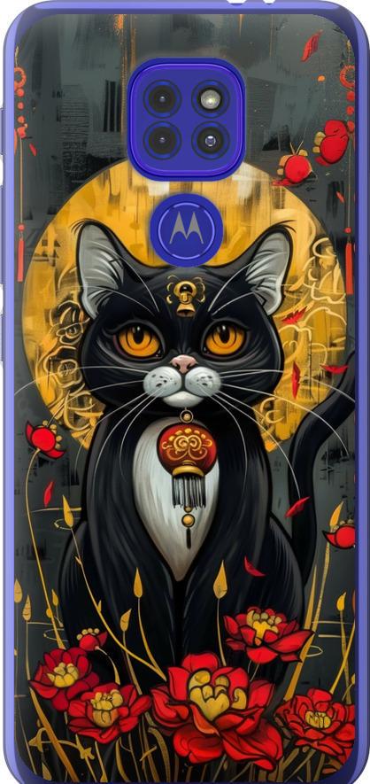 Чехол на Motorola G9 Play China Cat (6134u-2105-42517) Чехол на Motorola G9 Play China Cat (6134u-2105-42517)