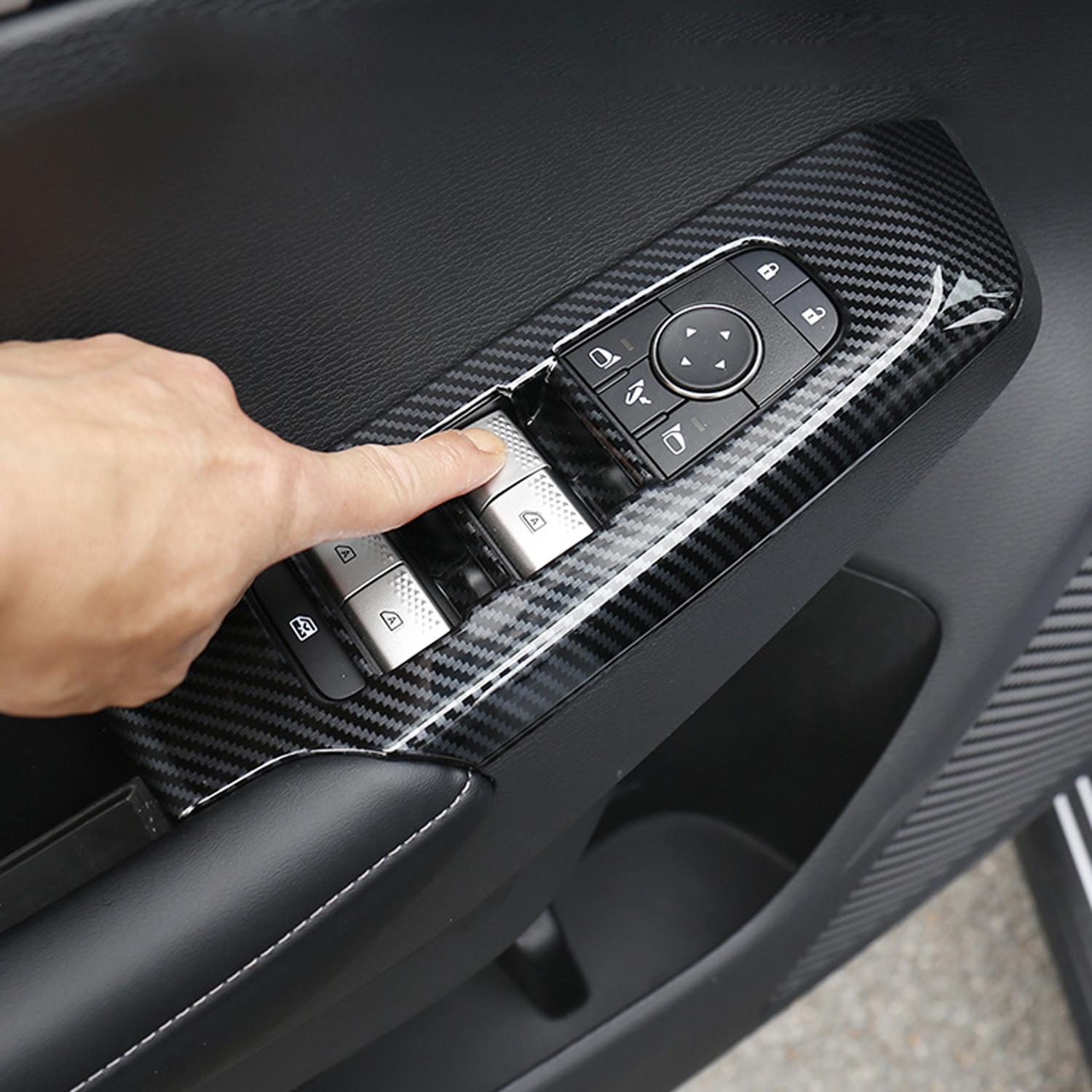 Накладки на підлокотники Mitsubishi Outlander 4 2022-2025 р. 4 шт. Карбон (27455798) - фото 2 Накладки на підлокотники Mitsubishi Outlander 4 2022-2025 р. 4 шт. Карбон (27455798) - фото 2