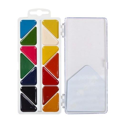 Акварельные краски медовые 14 цв. (300103 4820219211945)