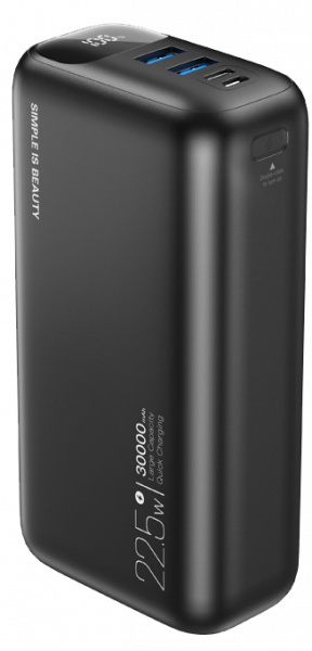 Повербанк XO PR200 30000 mAh Black (PR200_Black)