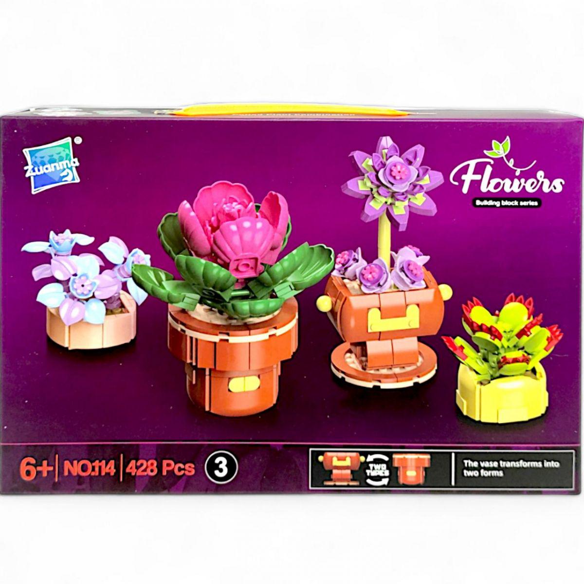 Конструктор Сукуленти 428 деталей