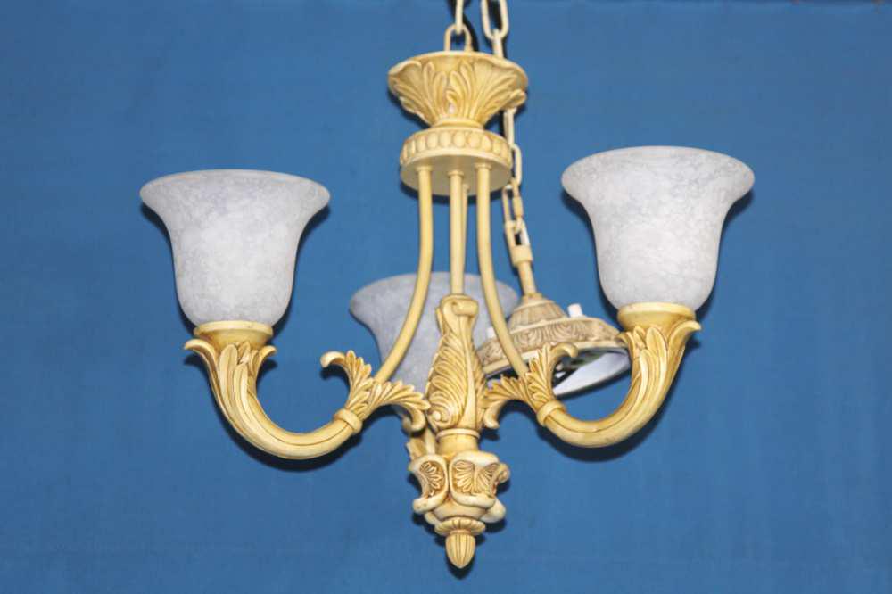 Люстра с плафонами Ray L2301CG/3 W0110 (IR006751)