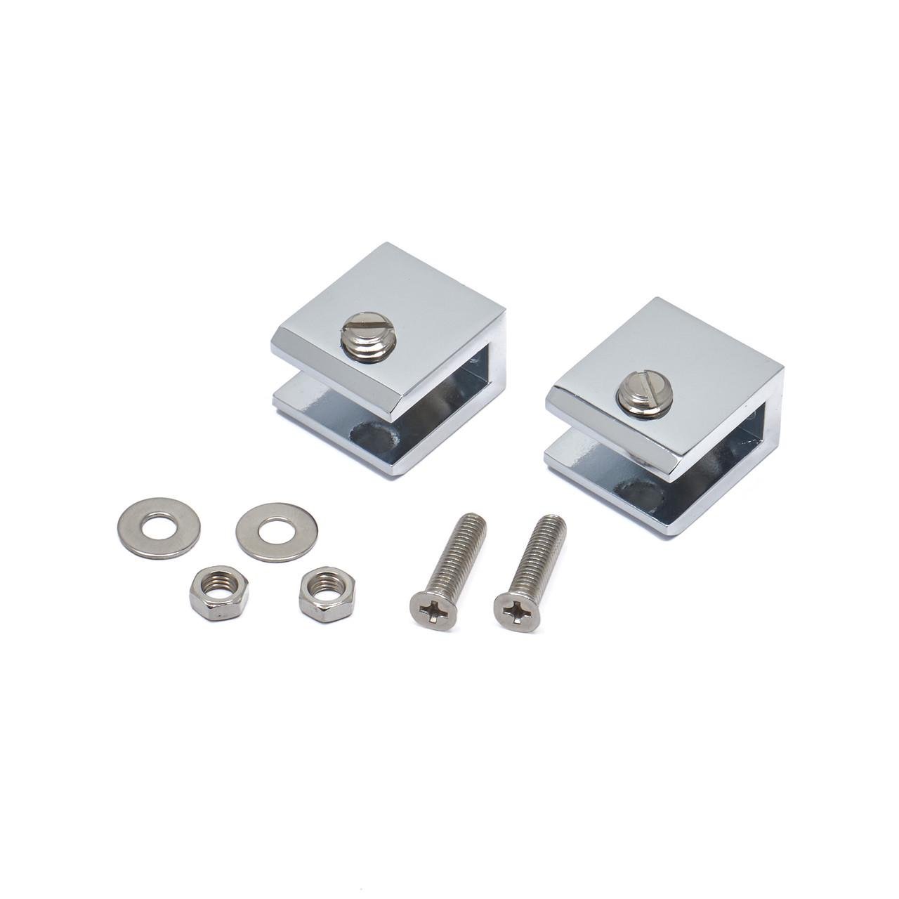 Крепление для стеклянной полочки душевой кабины/гидробокса KP-01 (26325480) - фото 2 Крепление для стеклянной полочки душевой кабины/гидробокса KP-01 (26325480) - фото 2