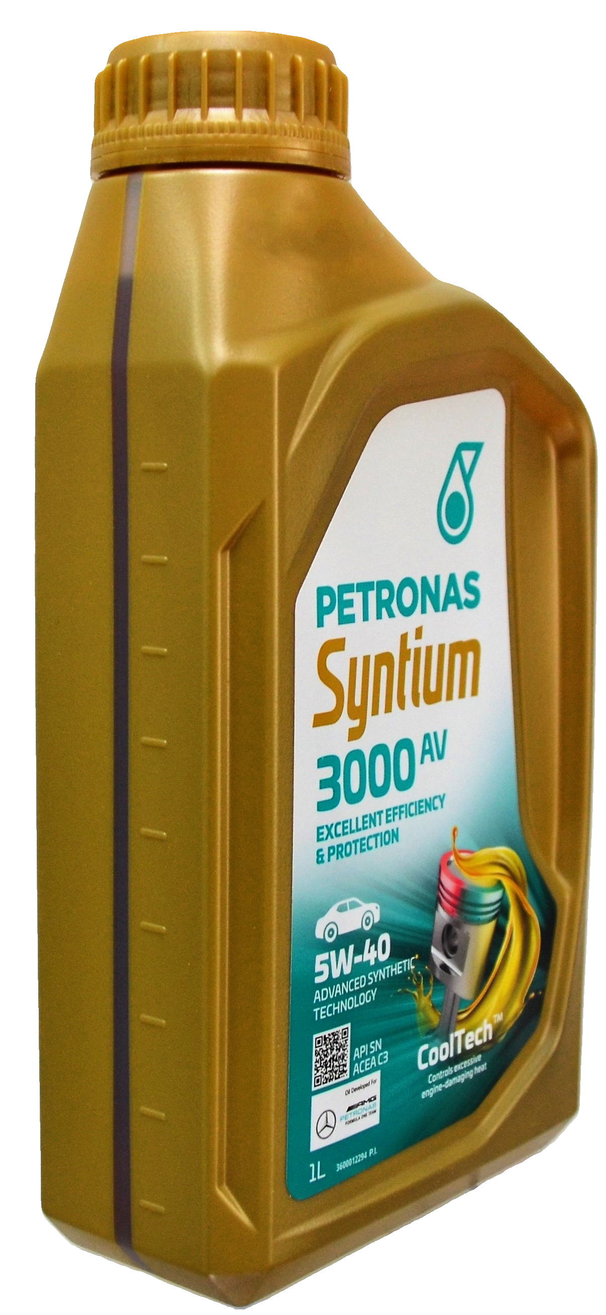 Моторна олива PETRONAS LUBRICANTS Syntium 3000 AV 5W-40 1 л (2417530429) Моторна олива PETRONAS LUBRICANTS Syntium 3000 AV 5W-40 1 л (2417530429)