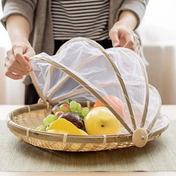 Поднос с крышкой из сетки для хранения продуктов (C00926-1) - фото 2