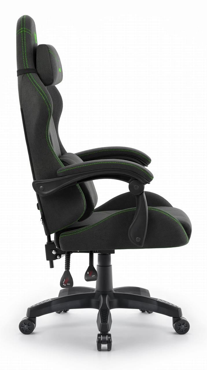 Комп'ютерне крісло Hell's HC-1014 тканина Black-Green (5907196010347.) - фото 7 Комп'ютерне крісло Hell's HC-1014 тканина Black-Green (5907196010347.) - фото 7