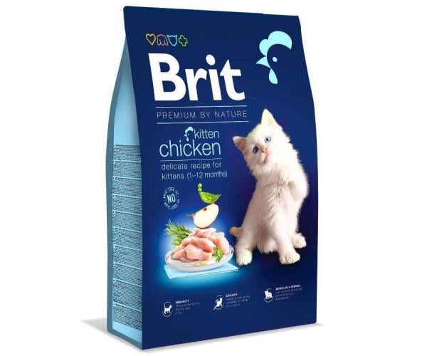 Корм сухой для котят Brit Premium Kitten 1,5 кг