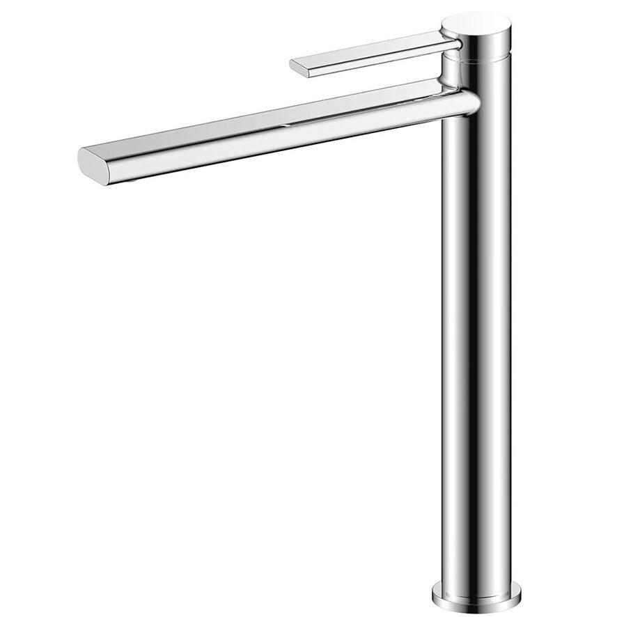 Смеситель для умывальника Frap F1067-2 высокий однорычажный Хром (237293)