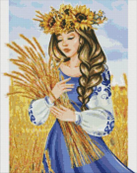 Алмазная мозаика Идейка Моя родная земля 40x50 см (Id-AMO7399)