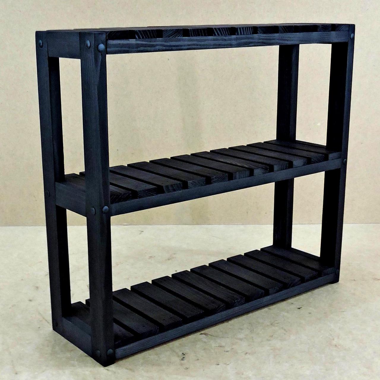 Полка для ванной из дерева Гамбург Венге (ВНП/000312)