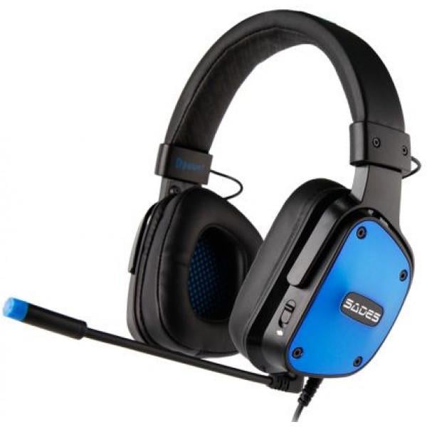 Наушники Sades SA-722 Dpower Black/Blue (sa722blj)