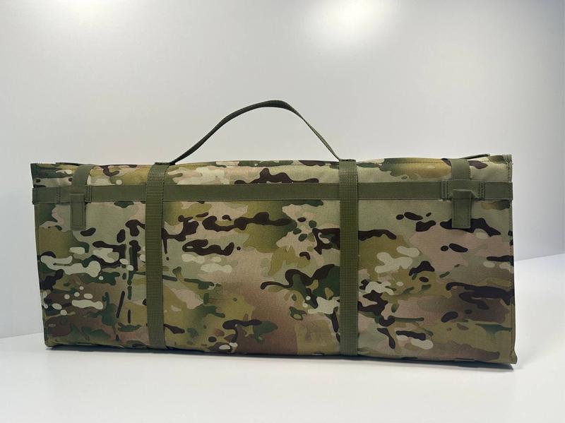 Каремат раскладной M-KET для сидения и сна 10 мм на 6 секций 1,8 м х 70 см с ручкой Мультикам - фото 2 Каремат раскладной M-KET для сидения и сна 10 мм на 6 секций 1,8 м х 70 см с ручкой Мультикам - фото 2