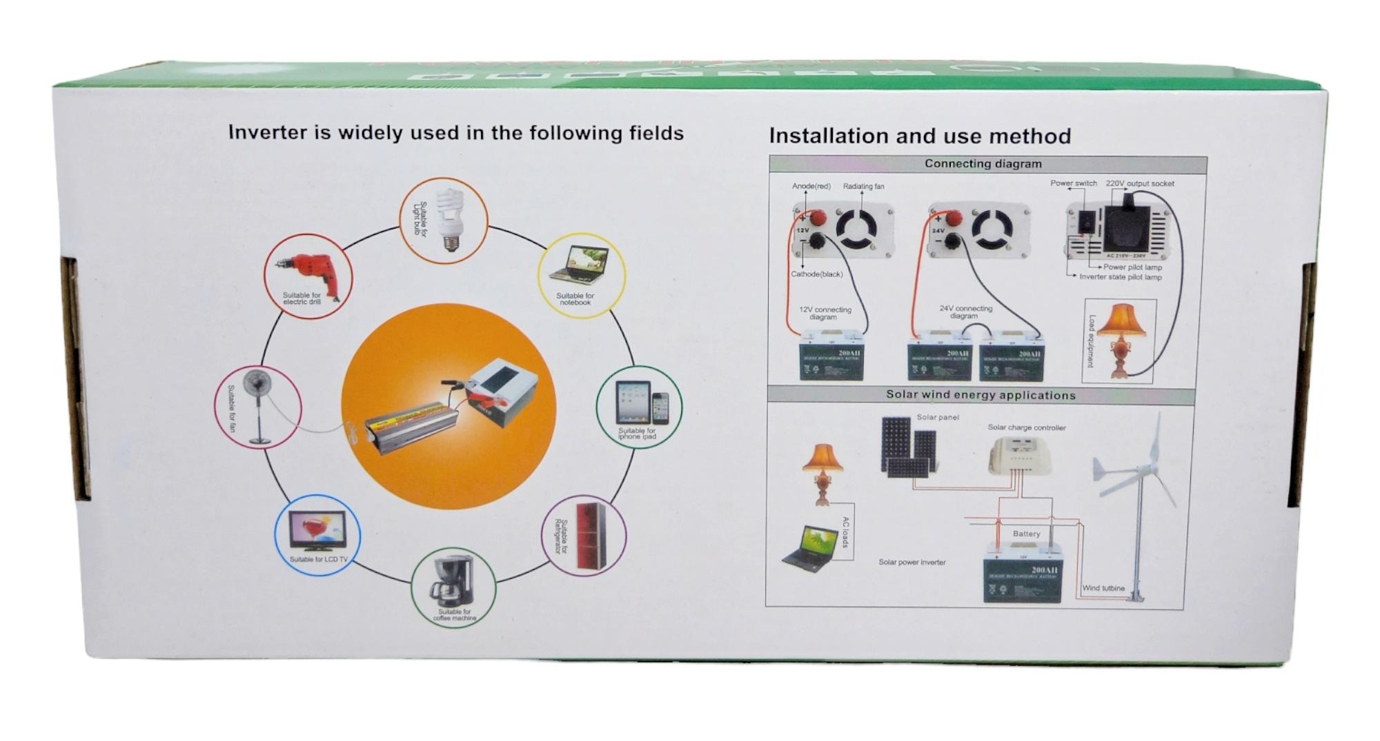 Преобразователь напряжения 12V - V (W) USB