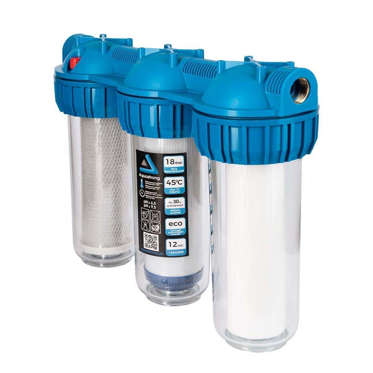 Фильтр для воды Aquastrong MP3 10-3P 1/2" (MP3-10312)
