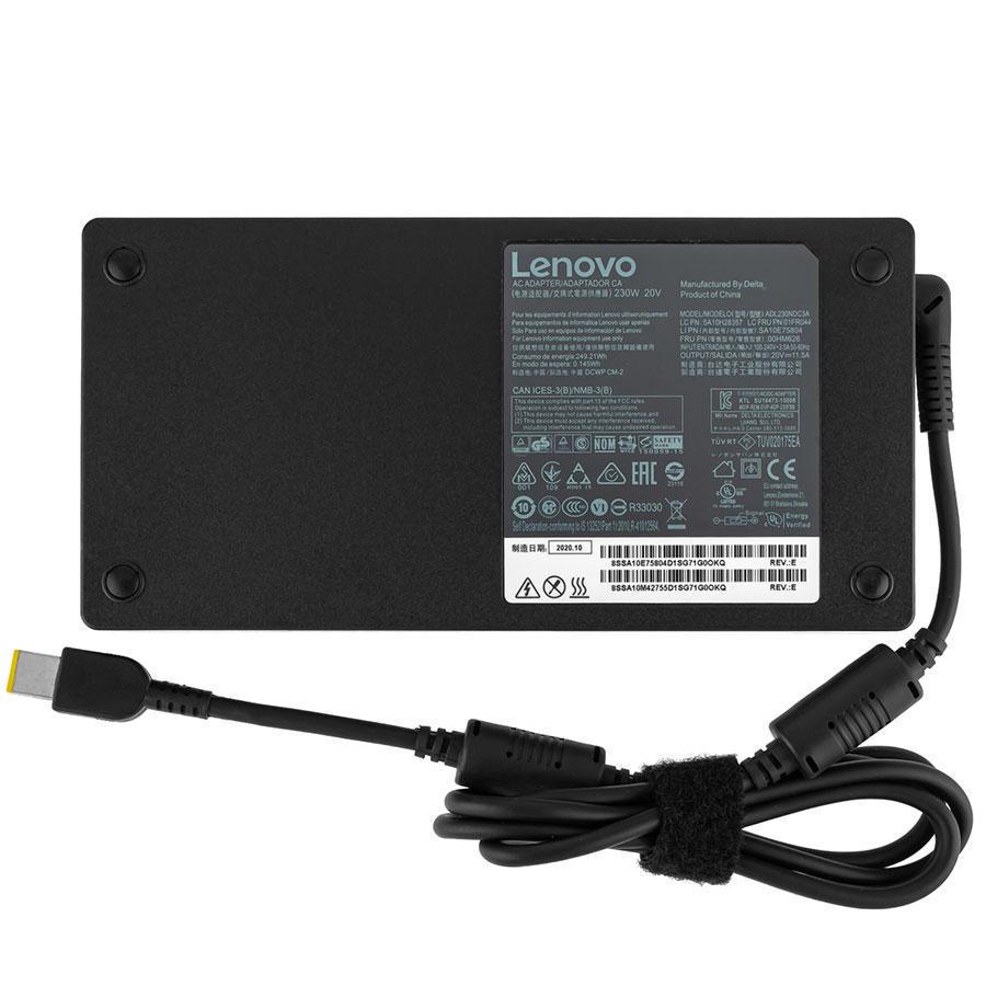 Блок питания для ноутбука Lenovo ThinkPad P17 Gen 1 20V 11,5A 230W Square (217160)