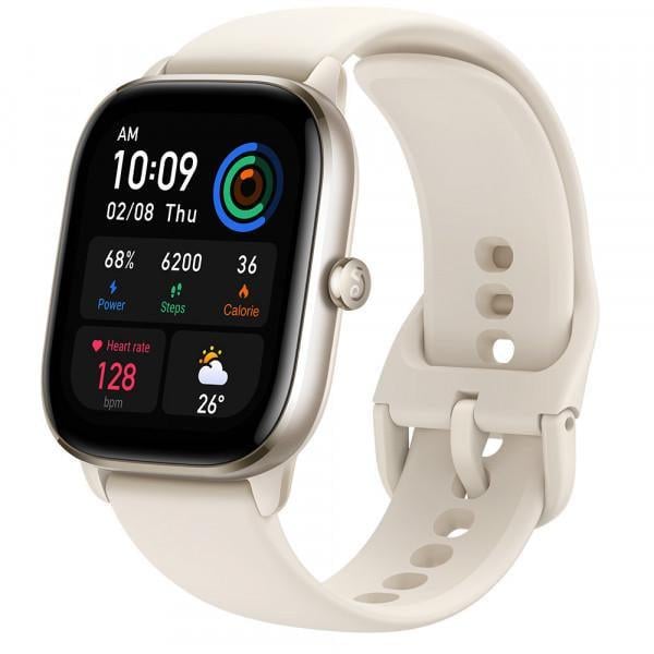 Годинник смарт Amazfit GTS 4 mini Moonlight White