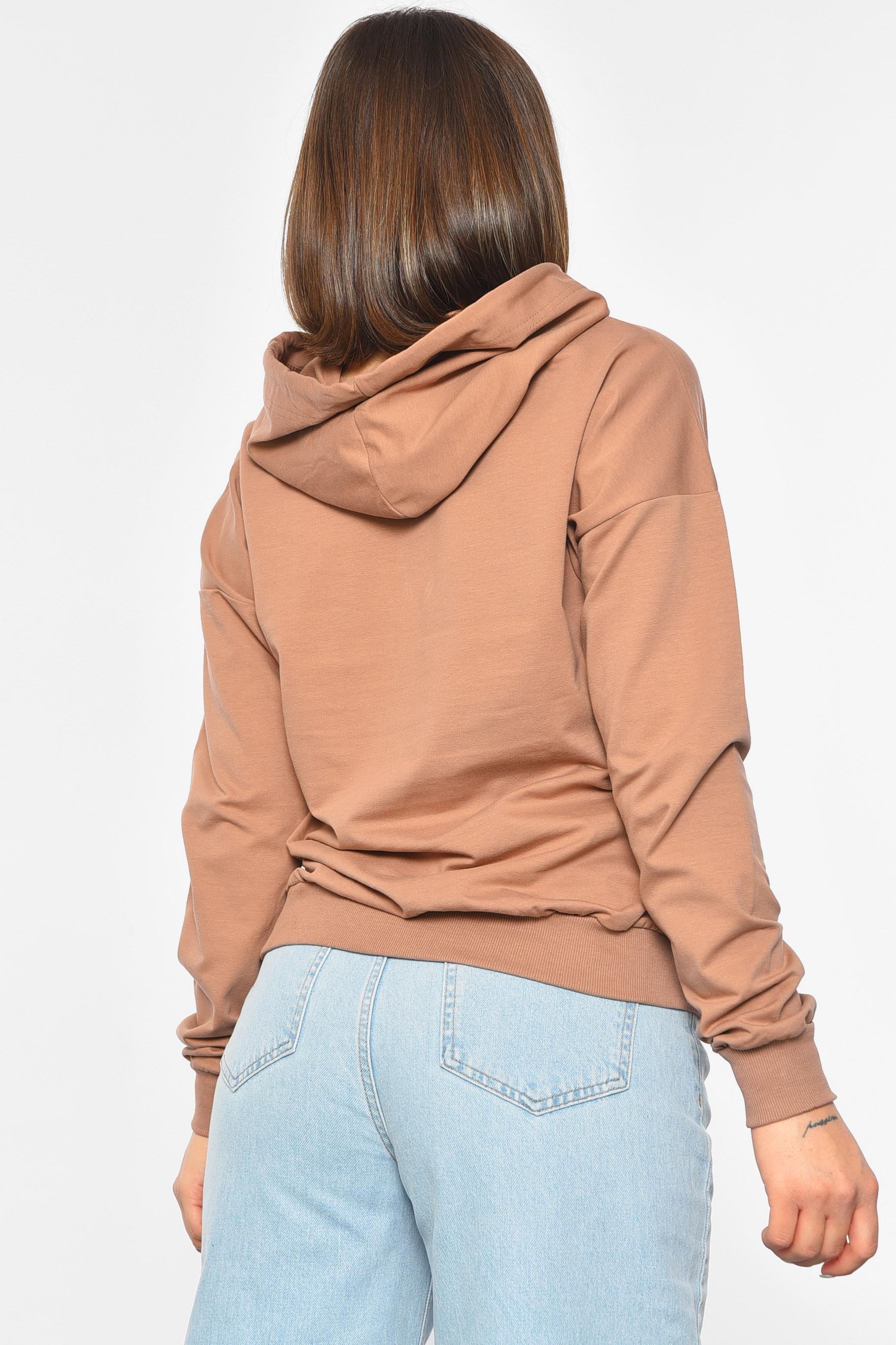 Худи женское M Мокко (189694) - фото 3