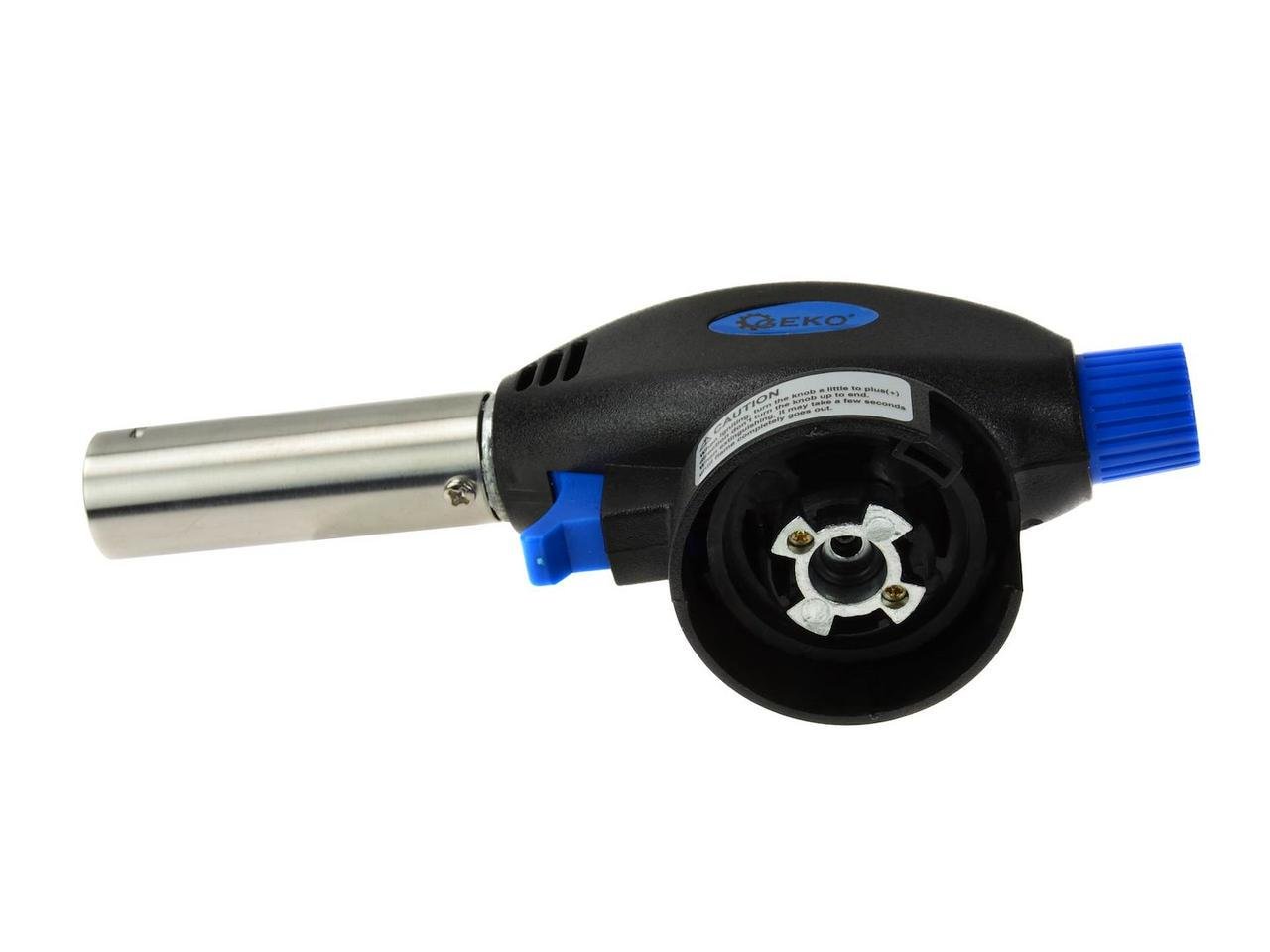 Газовая горелка на цанговом картидже GeKo с пьезоподжигом 220 г (G20061) - фото 3 Газовая горелка на цанговом картидже GeKo с пьезоподжигом 220 г (G20061) - фото 3