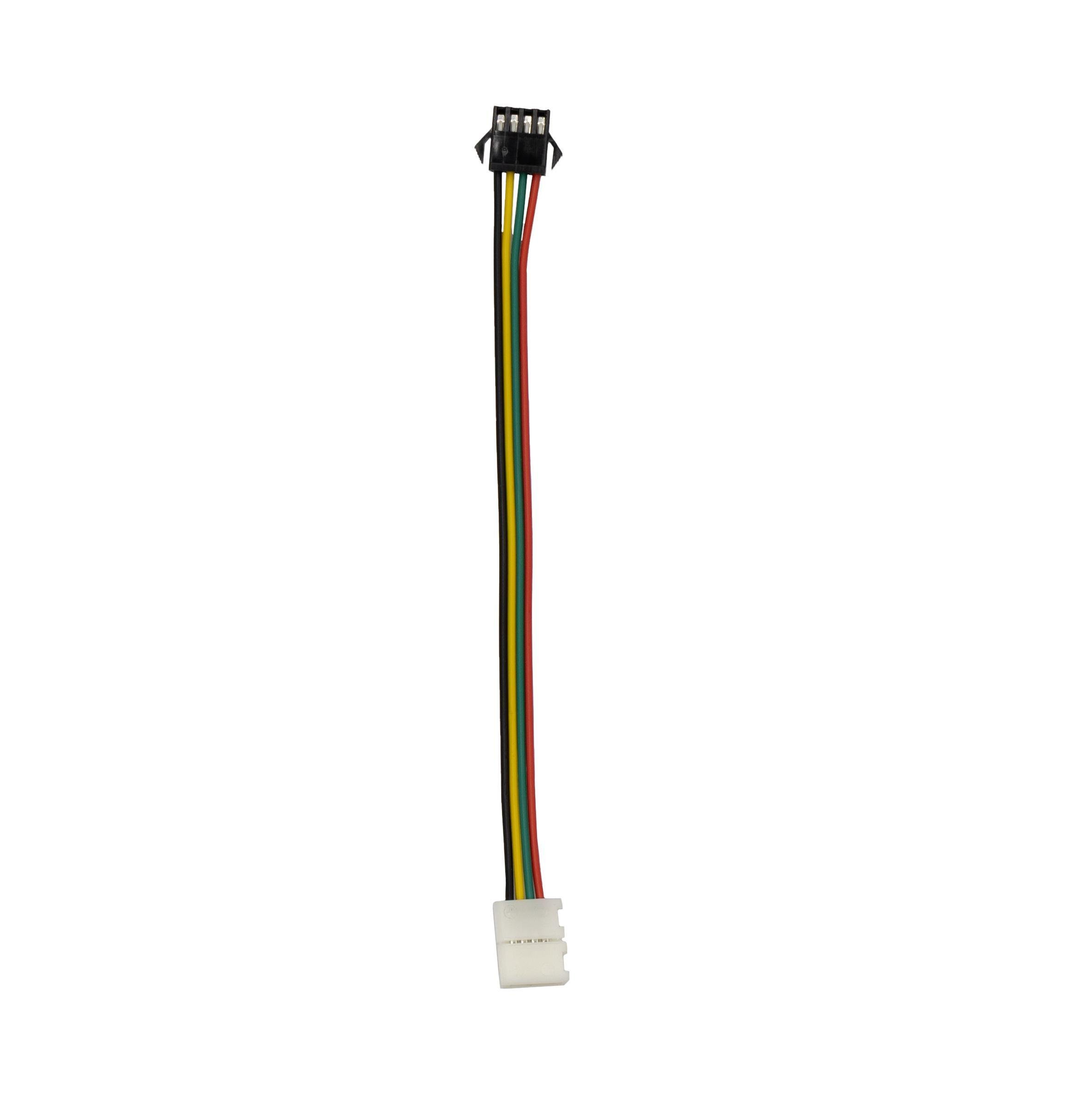 Коннектор Prolum SMD5050 RGB SPI провод 4Pin и зажим 8 мм (29822042)