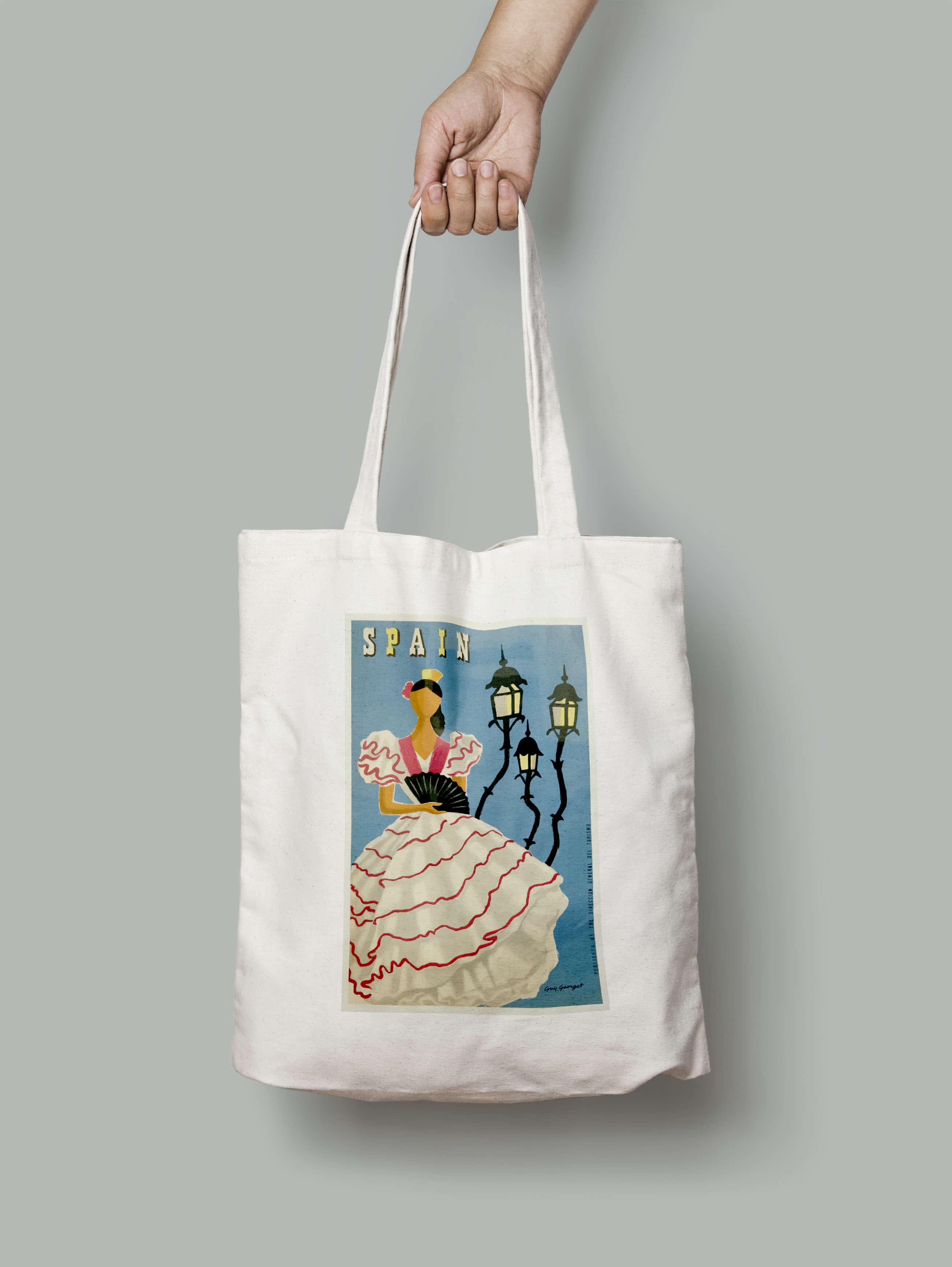 Эко-сумка Испанская танцовщица шопер (spain_4_Bag)