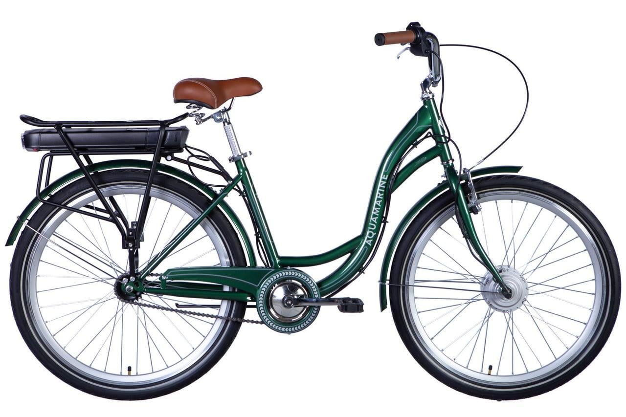 Електровелосипед Aquamarine 36V 500W 12,5 Ah 26" Зелений (2919338263)