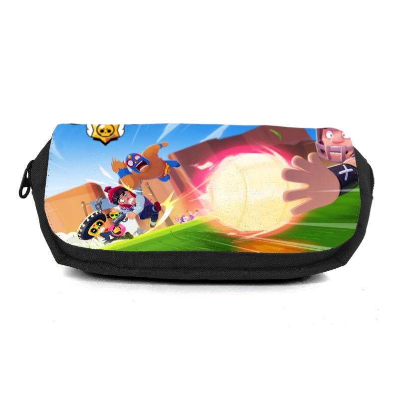 Пенал шкільний Brawl Stars-0041 Чорний (2064148022)