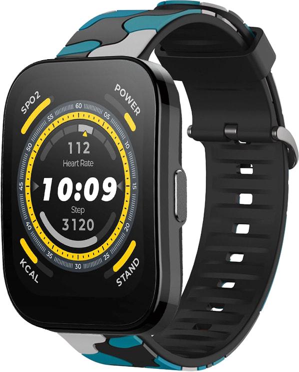 Ремінець Tactic Camouflage для Amazfit Bip 5 Blue (34437-28)