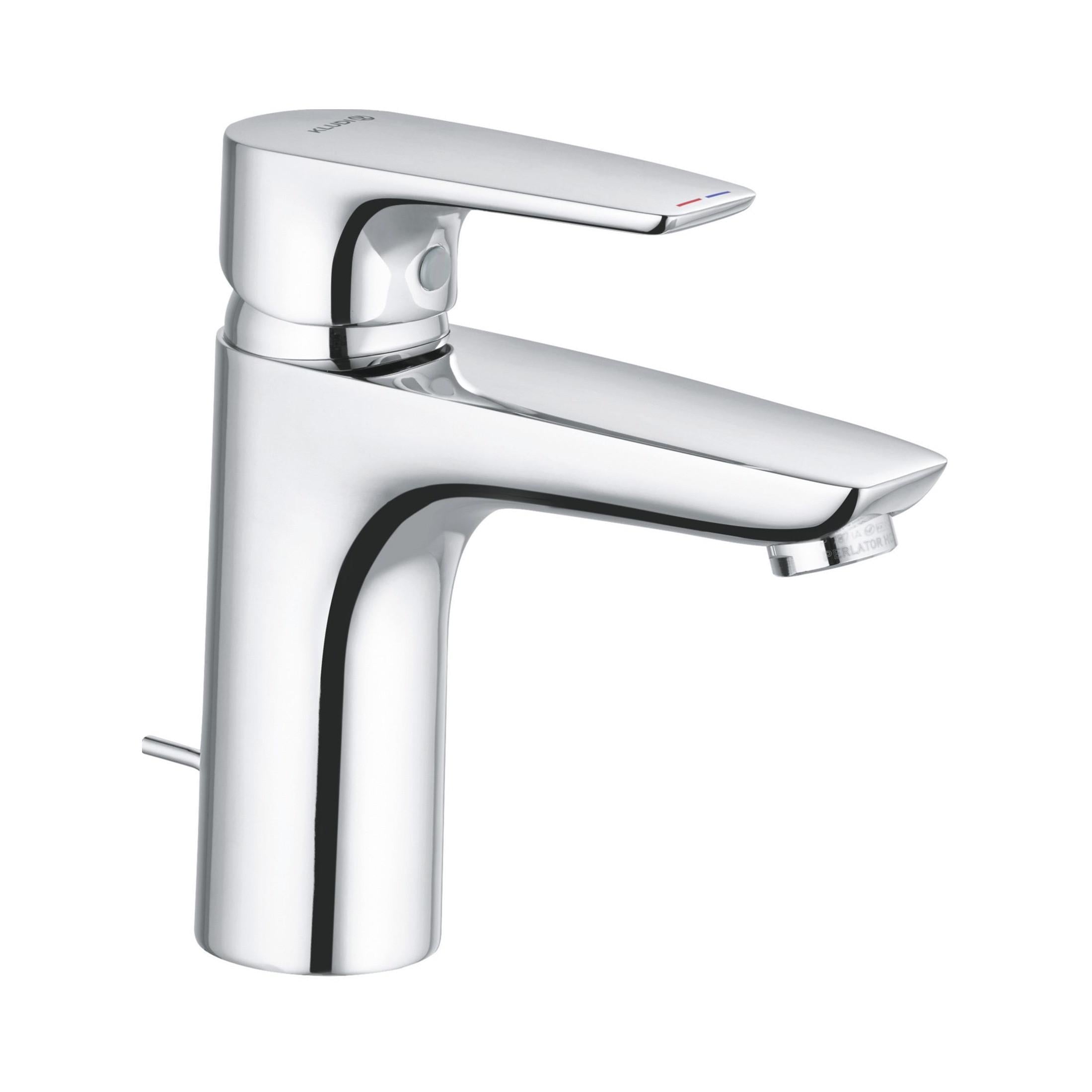 Смеситель для раковины Kludi Pure&Solid однорычажный Хром глянцевый (342900575)