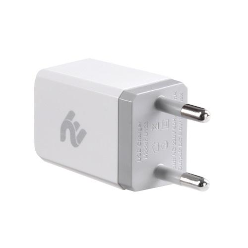 Зарядний пристрій 2E WC1USB1A-W 5 Вт 1хUSB-A Білий - фото 2