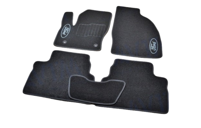 Килимки автомобільні ворсові AVTO-Gumm для Ford Kuga 2008-2011 5 шт. Чорний (1398313518)