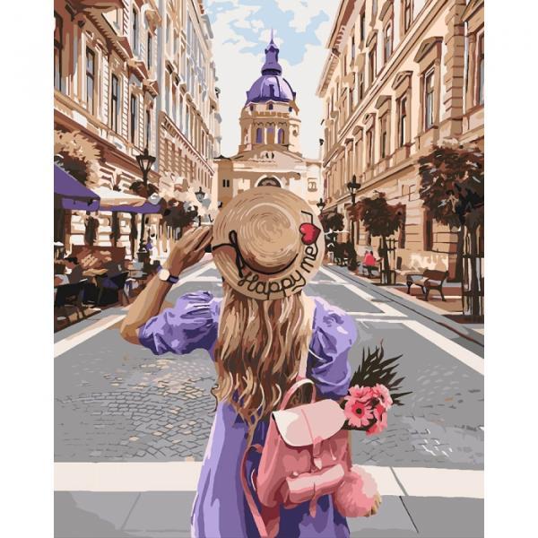 Набор для росписи по номерам Идейка Увлекательной вояж 40х50 см (КНО4644-mt)