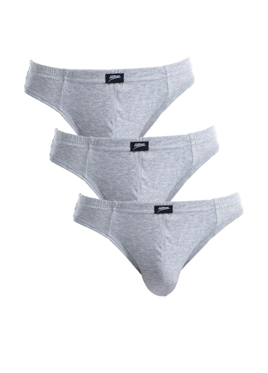 Сет мужских трусов Наталюкс XL 3 шт. Серый (4117132045043)