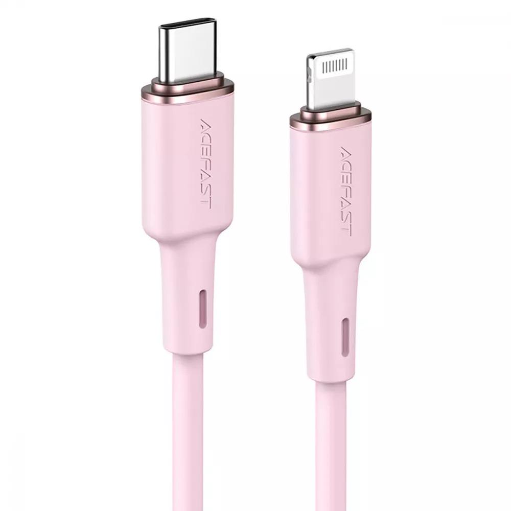 Кабель Acefast C2-01 Type-C to Lightning 30W 3А 120 см Pink