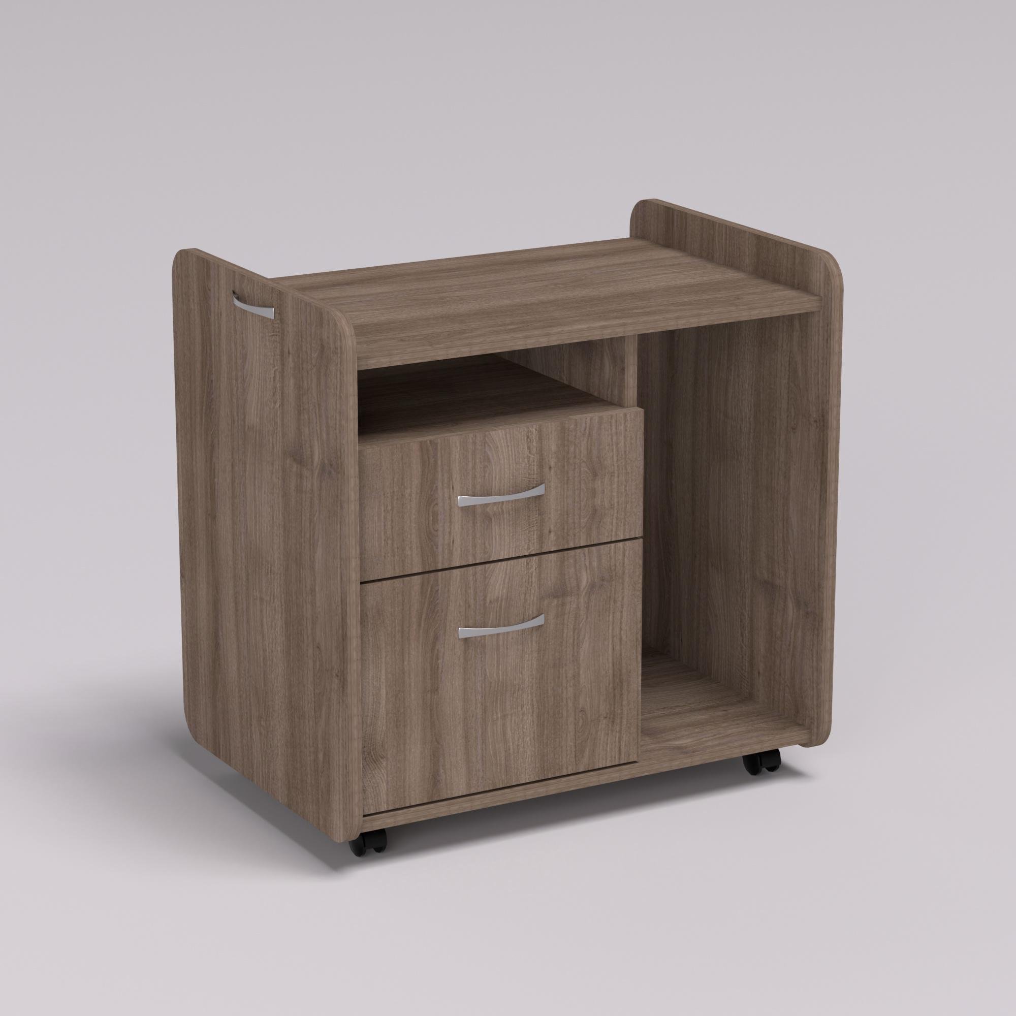 Тумба офисная Континент ТМО-2 650х450х612 мм Дуб Шамони темный (131013) Тумба офисная Континент ТМО-2 650х450х612 мм Дуб Шамони темный (131013)