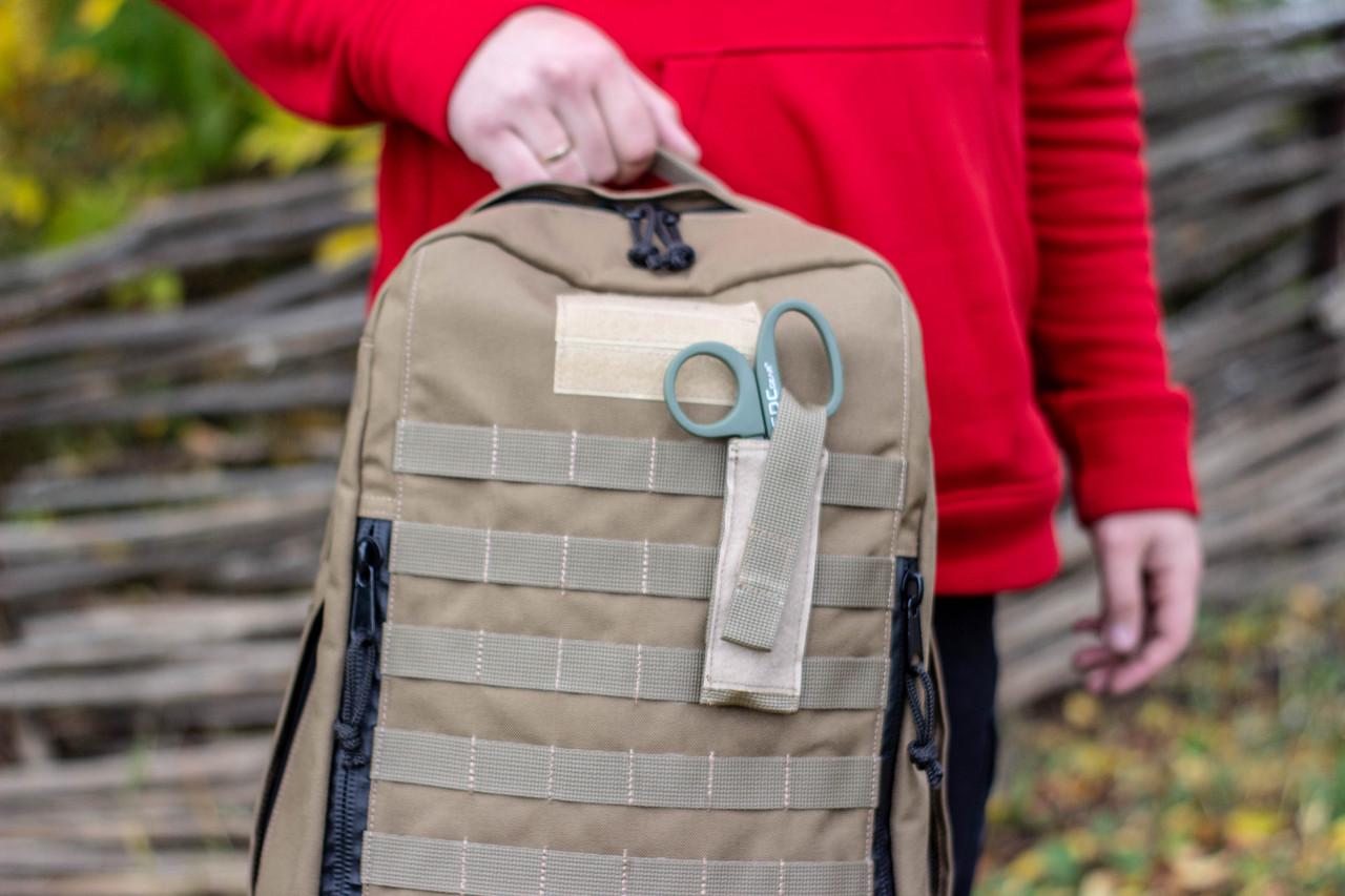 Ножиці атравматичні Стохід з підсумком/кріпленням для ножиць Койот (21209100) - фото 2