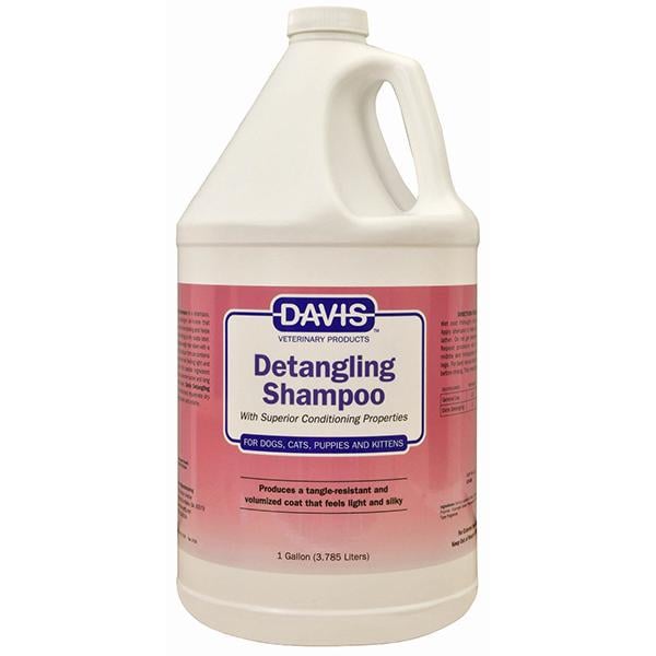 Шампунь-кондиционер от колтунов для собак/котов концентрат Davis Detangling Shampoo 380 мл (DTSG)