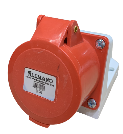 Гніздо стаціонарне Lumano ГС 16A 3P+PE+N (115)