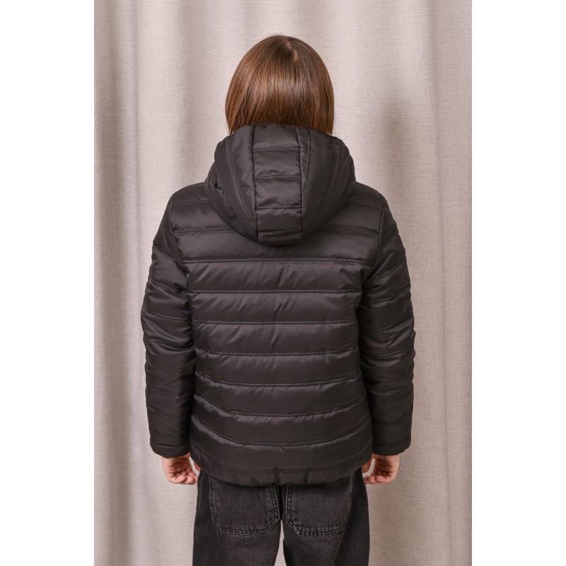 Куртка двухсторонняя 146 см Черный с салатовым (2724841085) - фото 2