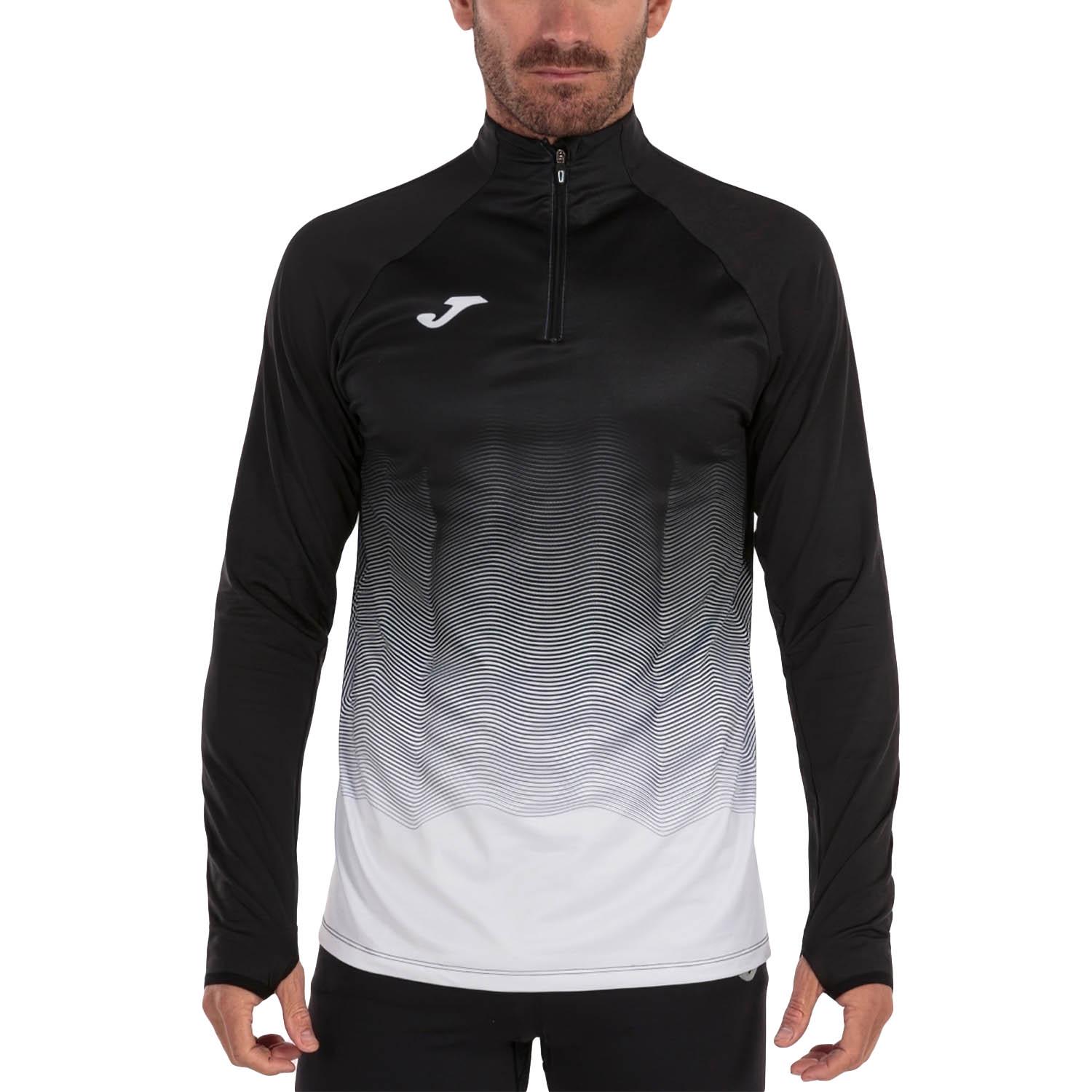 Реглан Joma 101541.102 Elite Vii Sweatshirt S Black/White/Gray (8424309071837)