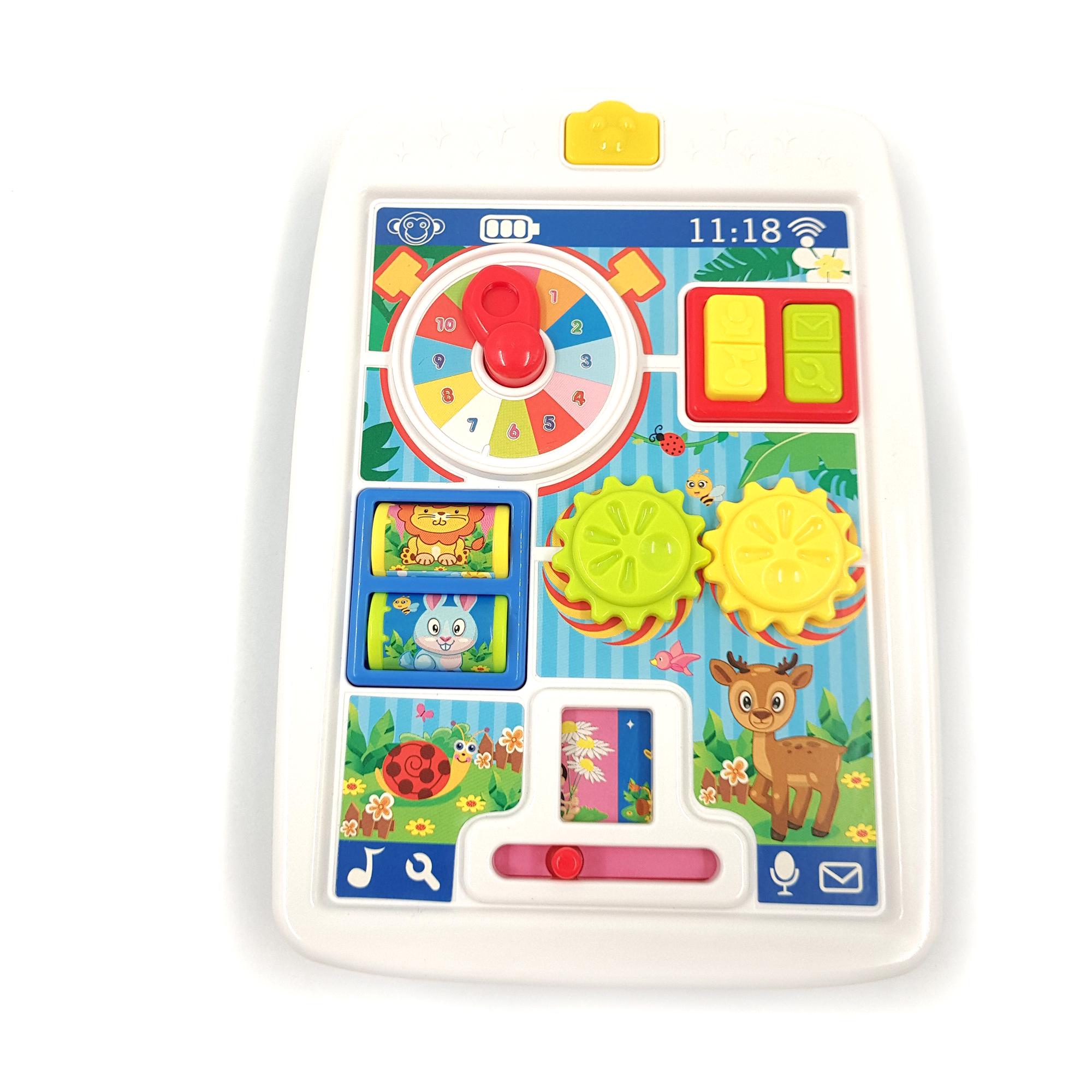 Интерактивная игрушка TK Group Умный обучающий планшет на украинском языке 19 см (116382)