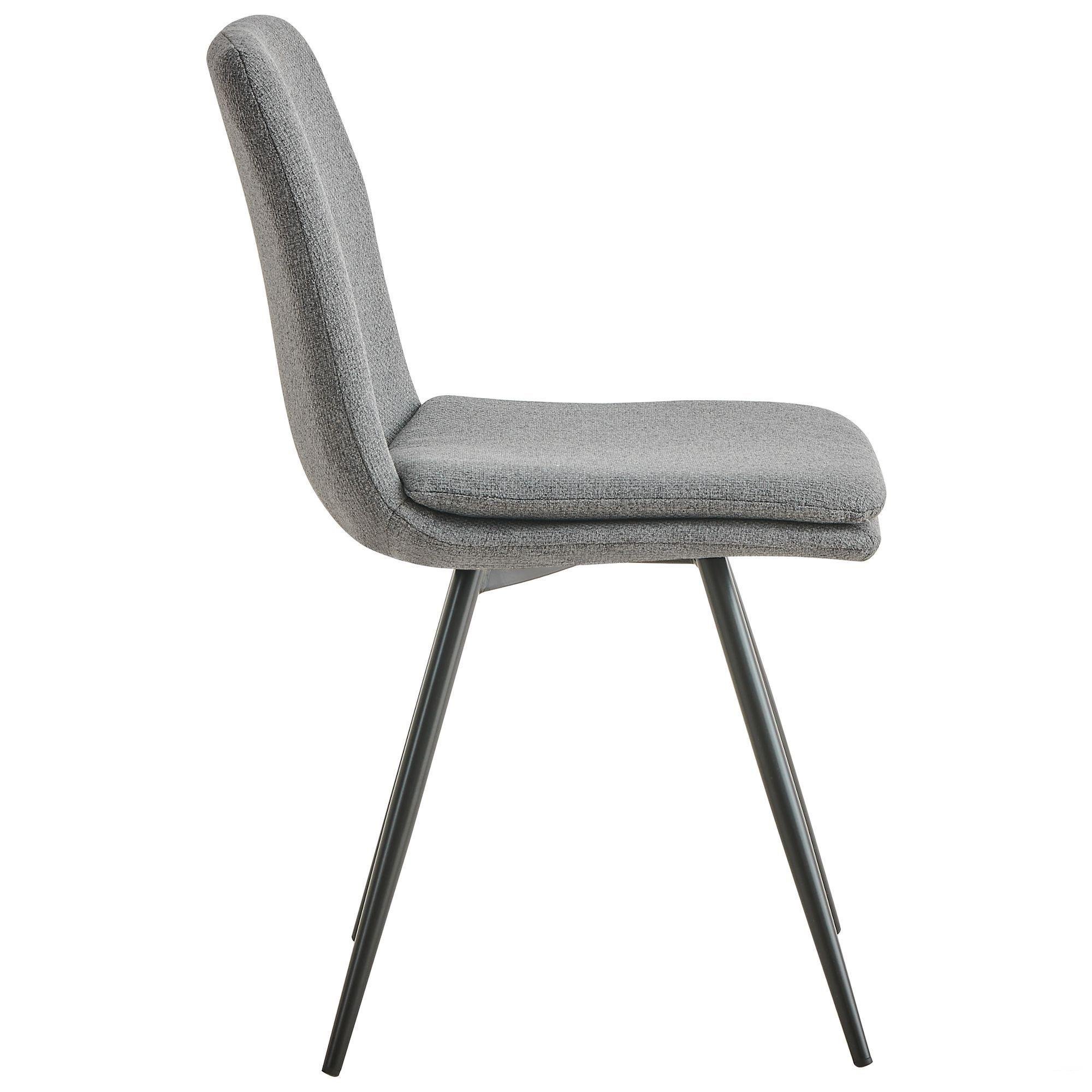 Стул обеденный AMF Lukas Темно-серый (554027) - фото 2 Стул обеденный AMF Lukas Темно-серый (554027) - фото 2