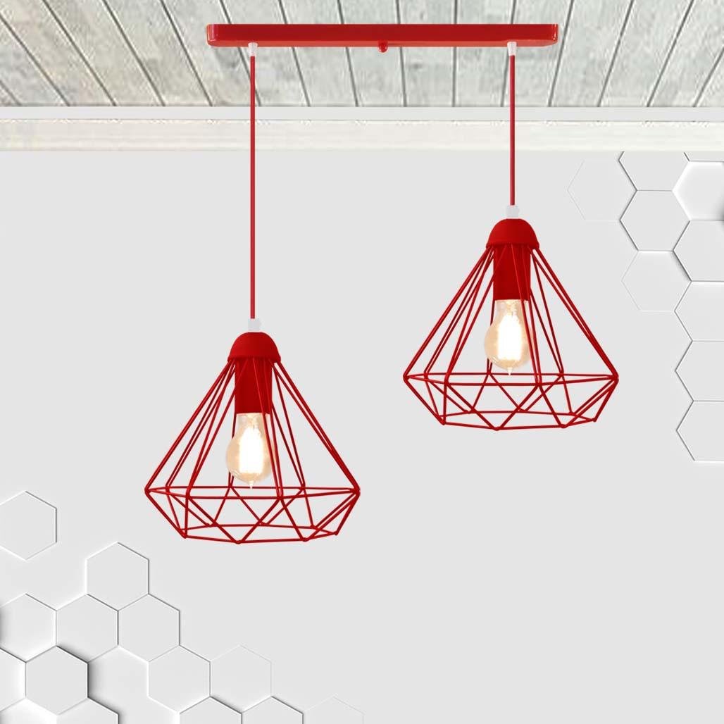 Люстра Levistella Diamond-2 Red - фото 1 Люстра Levistella Diamond-2 Red - фото 1