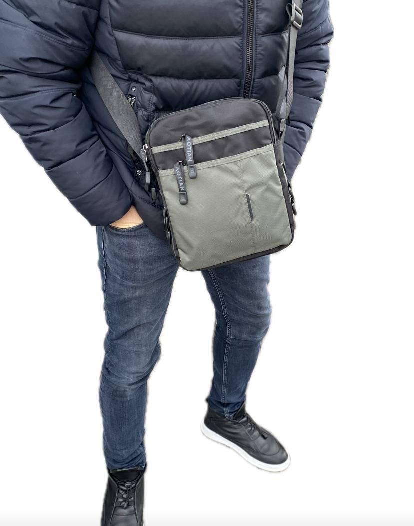 Сумка через плече Commander Aoitan 8 відділень 6х22х7 см (bv99)