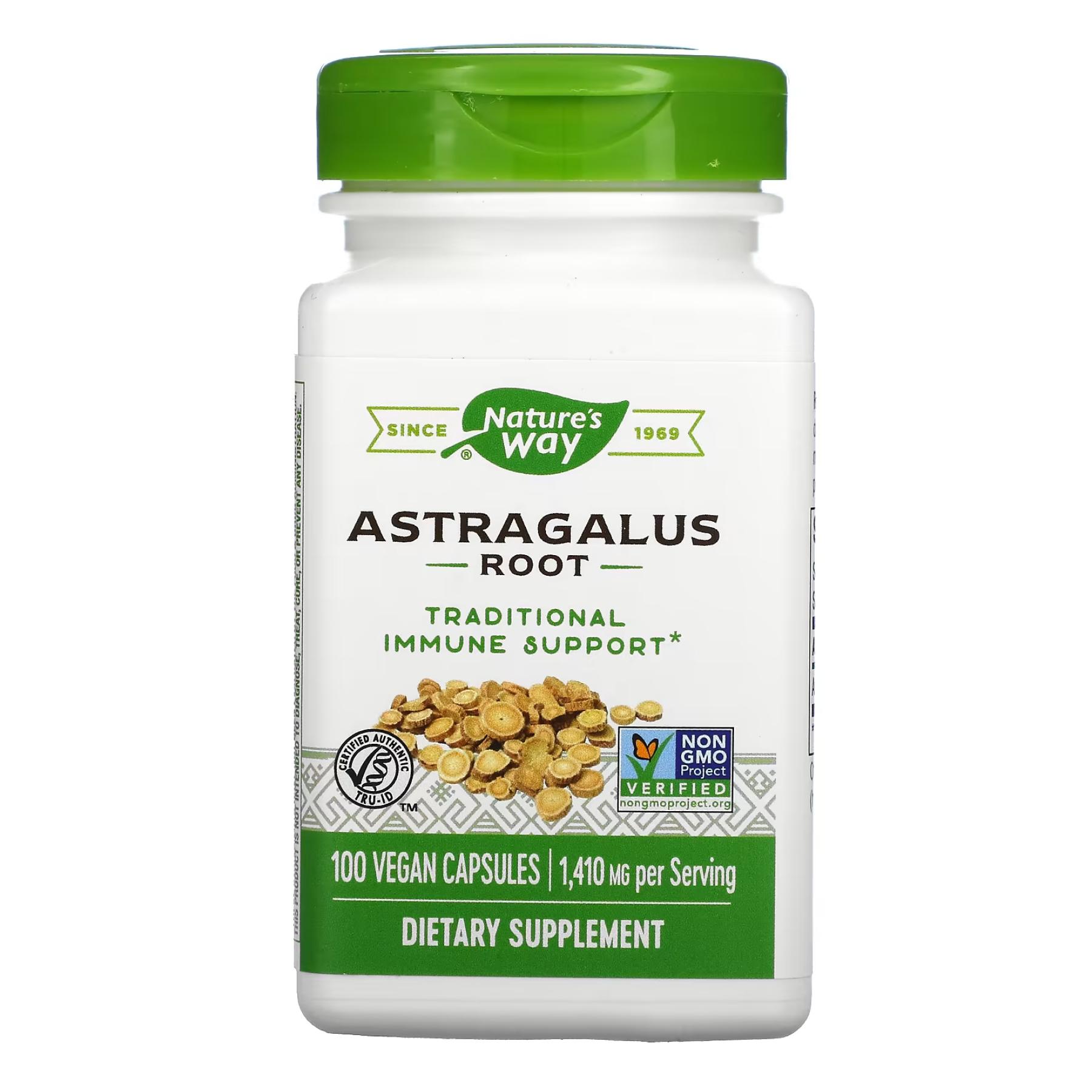 Натуральная добавка Astragalus Root 100 vcaps (2022-10-1721)