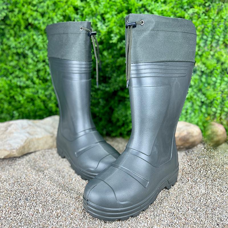 Чоботи пінові чоловічі VS-005036-50 високі з фольгованим утеплювачем 26,5 см p. 42 Зелений (72678099) - фото 3