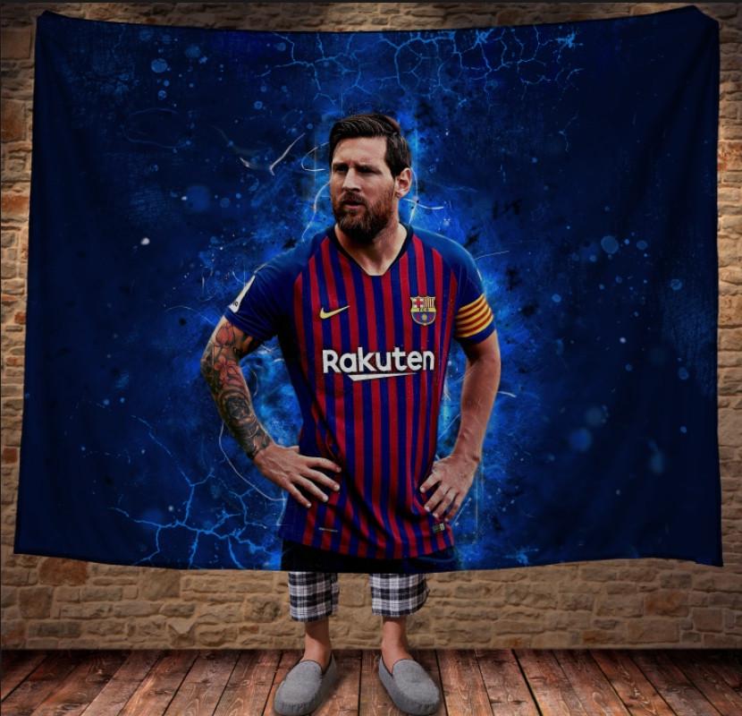 Плед с 3D принтом Messi The Best 150х200 см (epi_0326) Плед с 3D принтом Messi The Best 150х200 см (epi_0326)