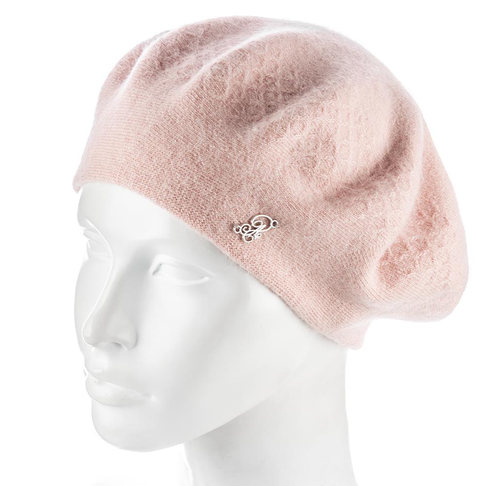 Шапка женская Atrics WH873 двойной ангоровый Кремовый