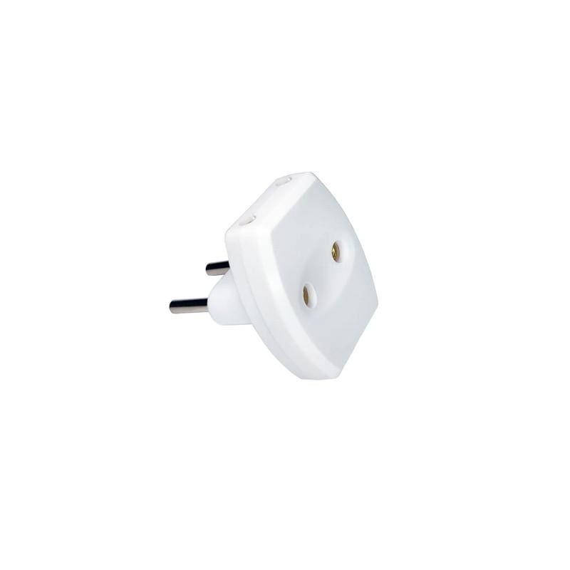 Сетевой тройник Neomax 3 гнезда без заземления 16A 2P белый (NX1019)